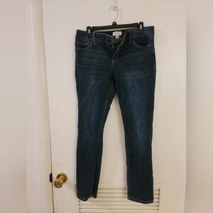 Liz Claiborne Dark Blue Straight Leg Jeans
